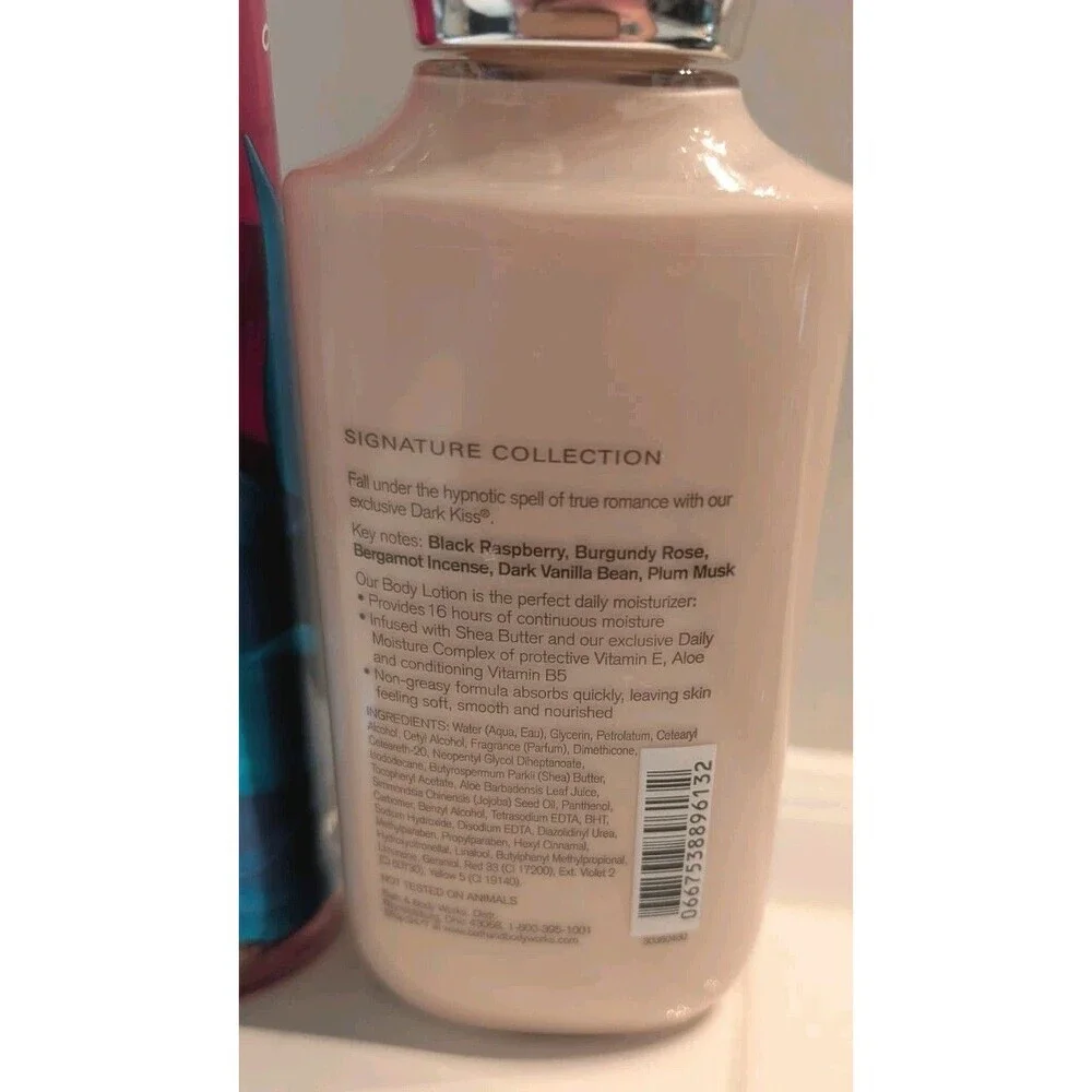Rare Retired Bath & Body Works Dark Kiss Fine Fragrance Mist 8oz NEW